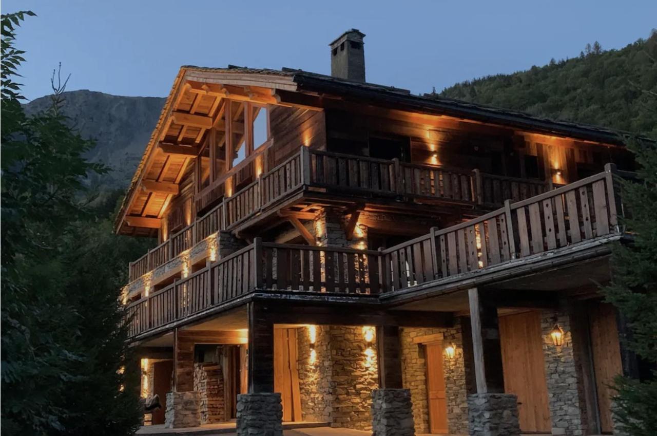 Chalet Ruitor, Chalet 500 M2 Luxueux De Caractere Sainte-Foy-Tarentaise Exteriör bild