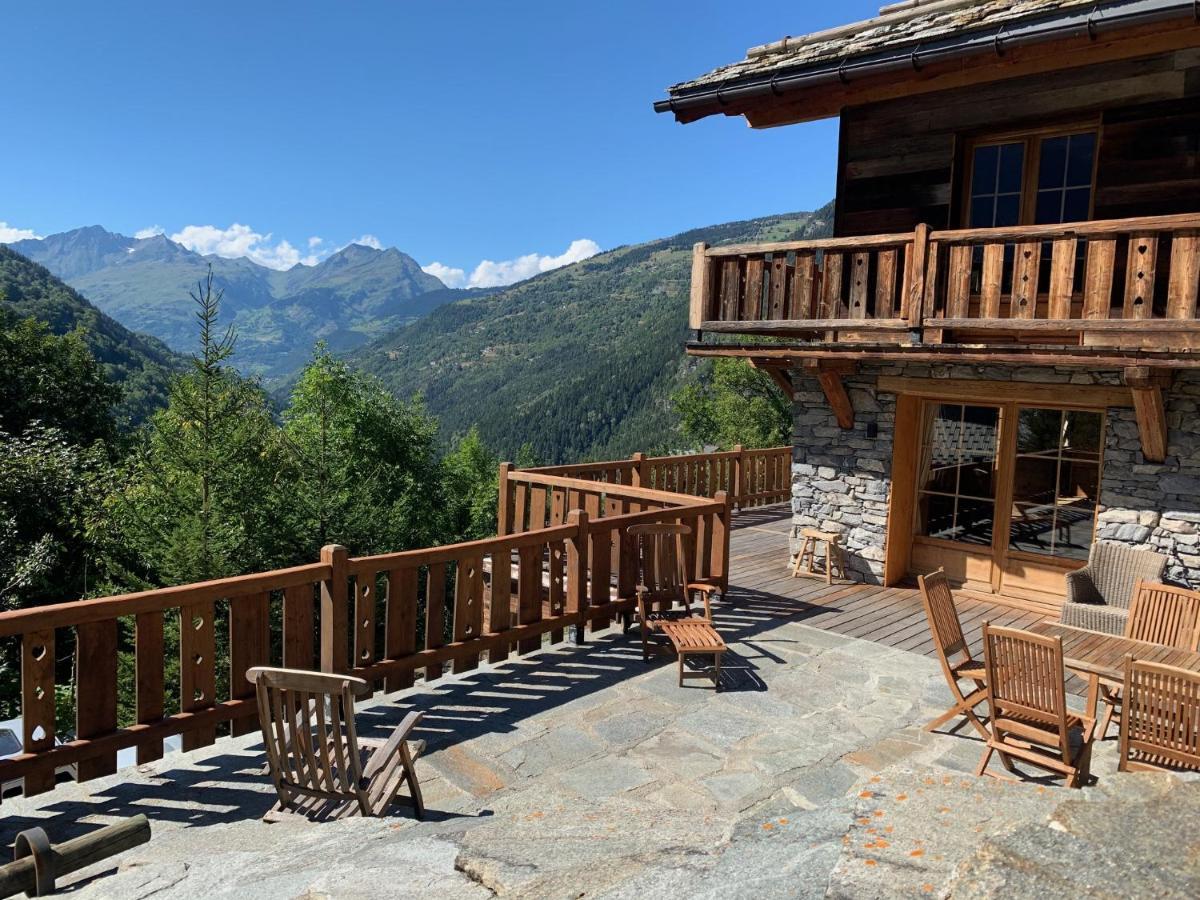 Chalet Ruitor, Chalet 500 M2 Luxueux De Caractere Sainte-Foy-Tarentaise Exteriör bild