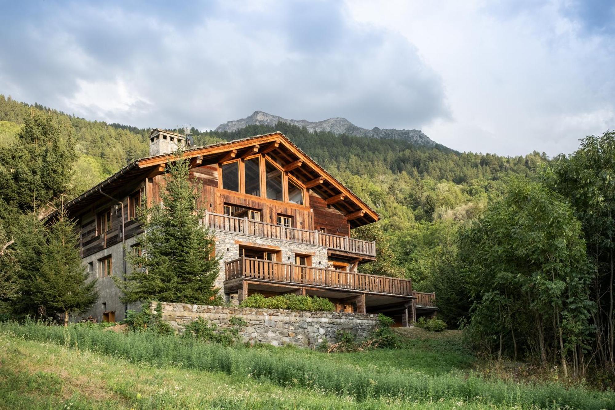 Chalet Ruitor, Chalet 500 M2 Luxueux De Caractere Sainte-Foy-Tarentaise Exteriör bild