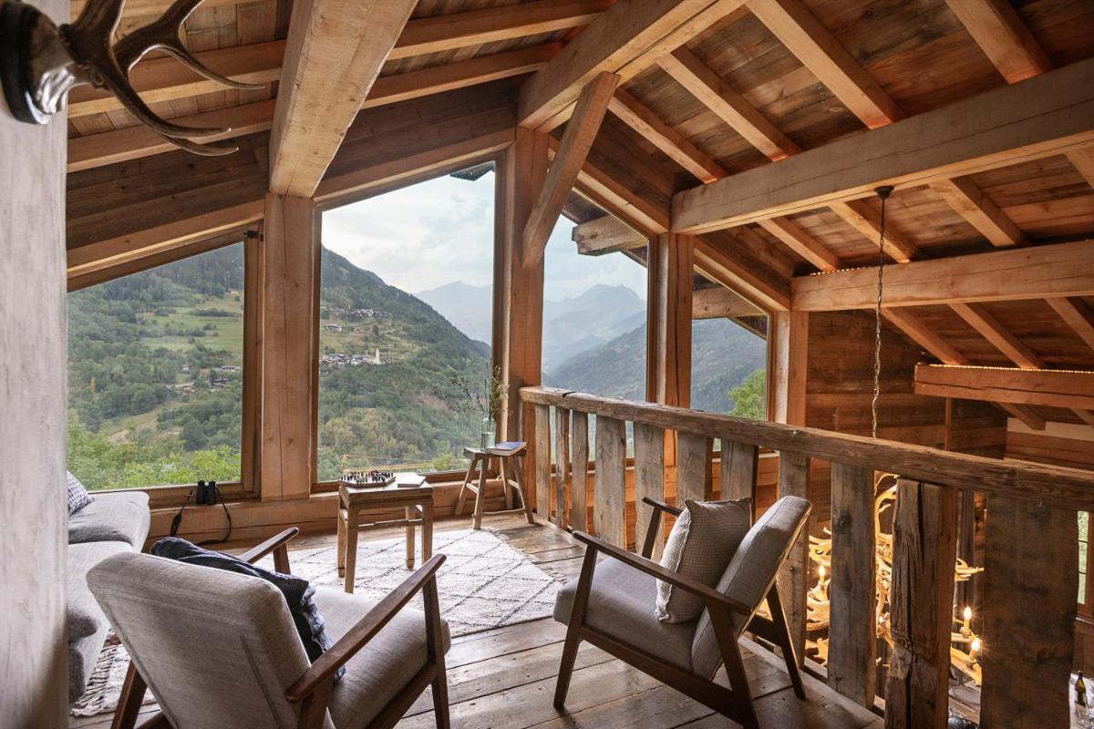 Chalet Ruitor, Chalet 500 M2 Luxueux De Caractere Sainte-Foy-Tarentaise Exteriör bild