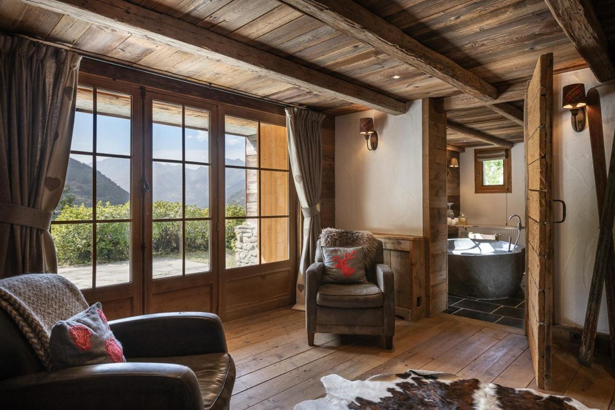 Chalet Ruitor, Chalet 500 M2 Luxueux De Caractere Sainte-Foy-Tarentaise Exteriör bild