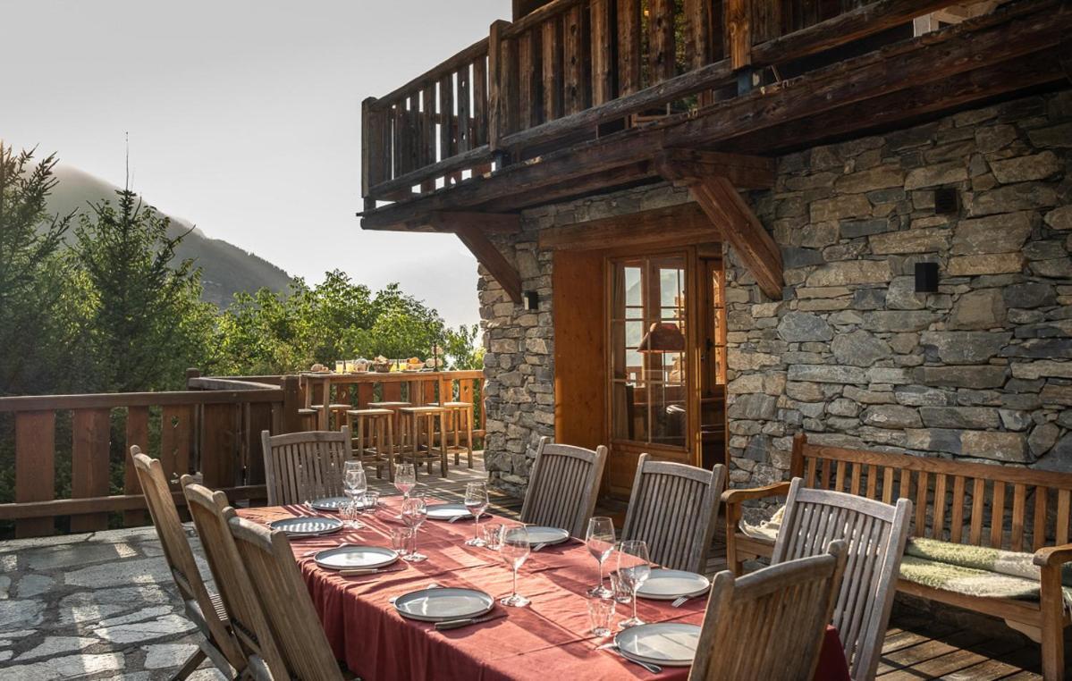 Chalet Ruitor, Chalet 500 M2 Luxueux De Caractere Sainte-Foy-Tarentaise Exteriör bild